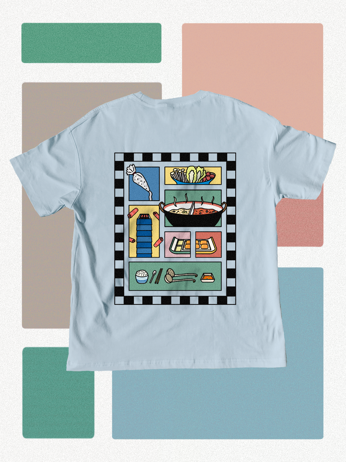 Hotpot-rean ๐ฅ T-Shirt: Sky Blue