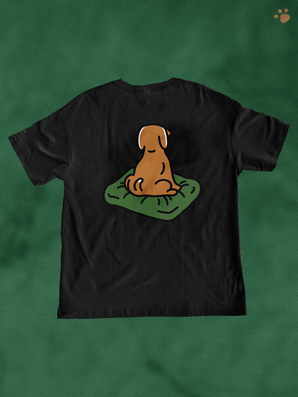 Fluffy Companion ๐ T-Shirt: Black