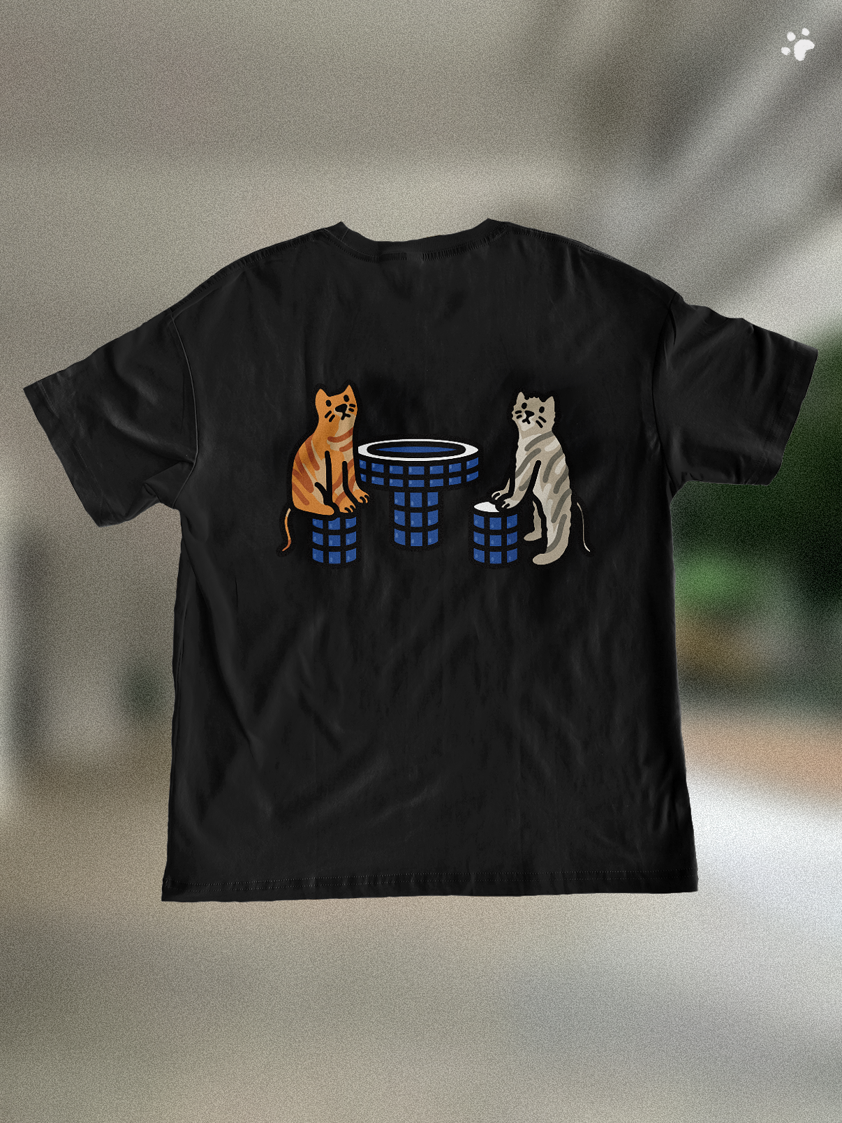 Void Deck Kitties ๐ T-Shirt: Black