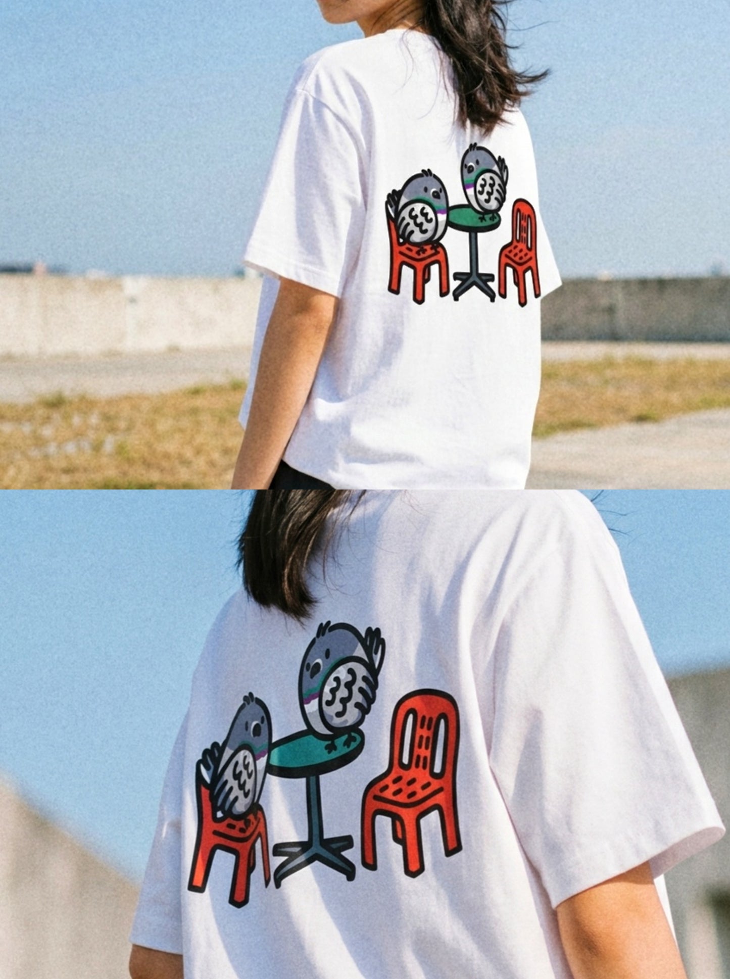 Puffy Pigeons 🪶 T-Shirt