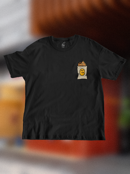 Eaten Waffle ๐ง T-Shirt: Black