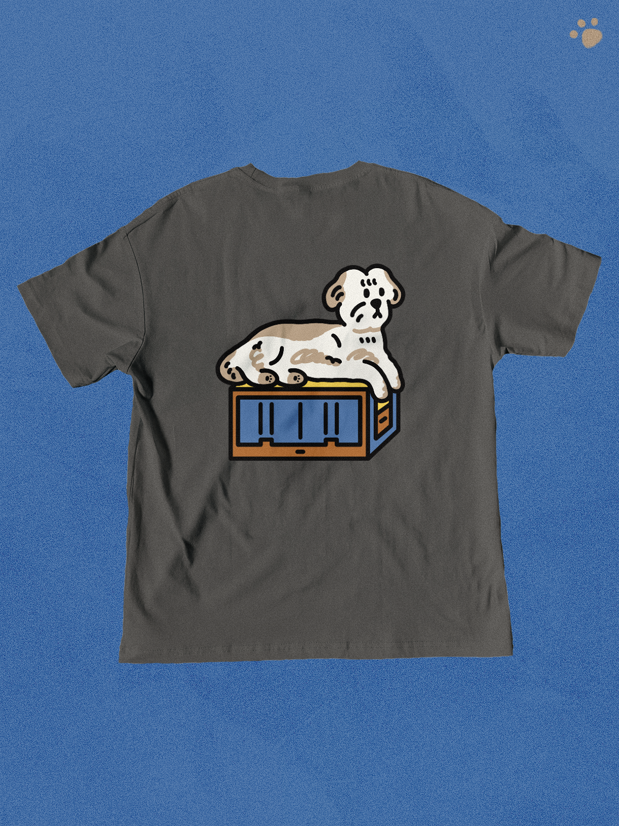 Paws & Relax ๐พ T-Shirt: Ash Grey