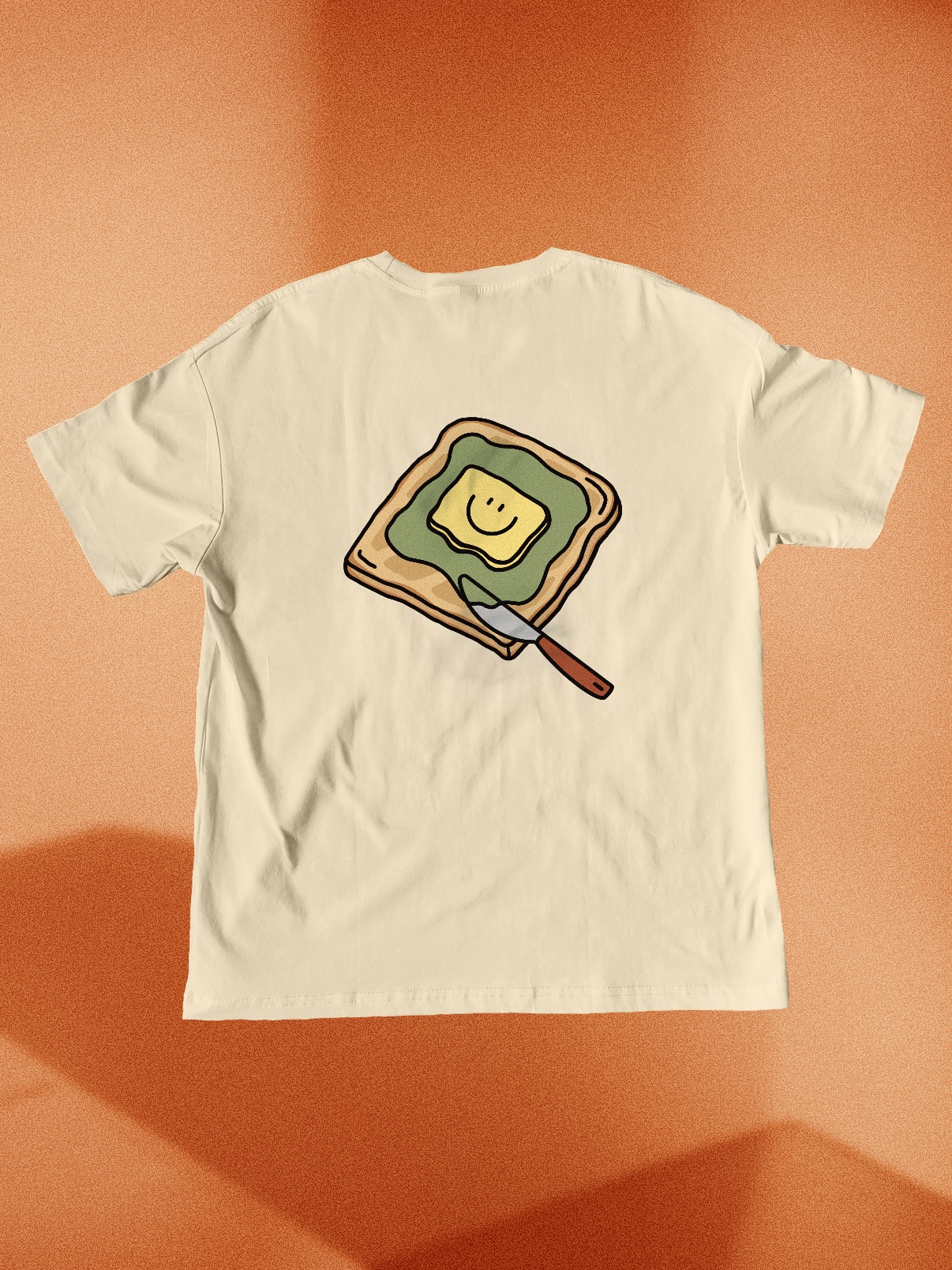 Traditional Kaya Toast 🍞 T-Shirt: Butter Yellow
