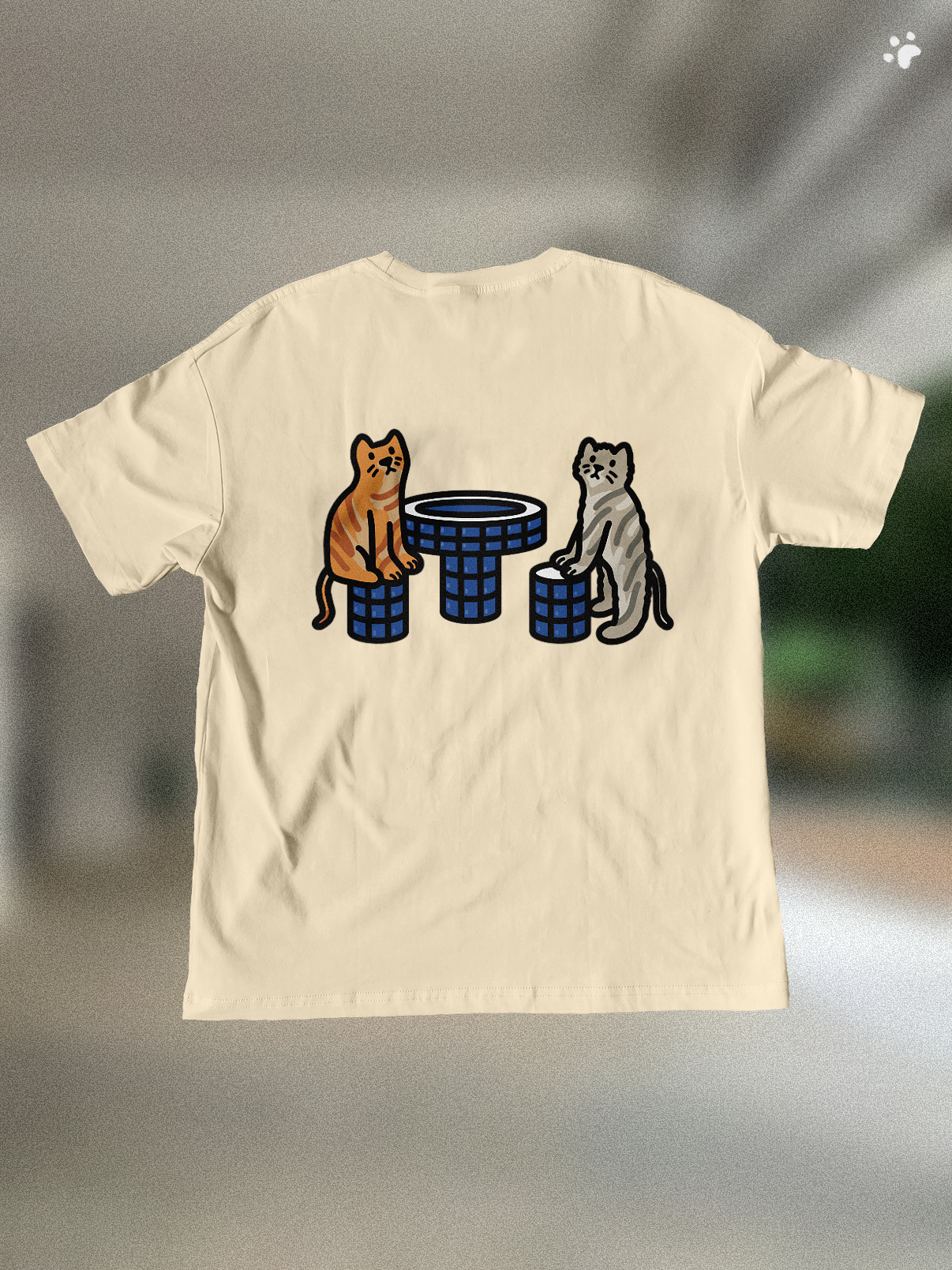 Void Deck Kitties 🐈 T-Shirt: Butter Yellow