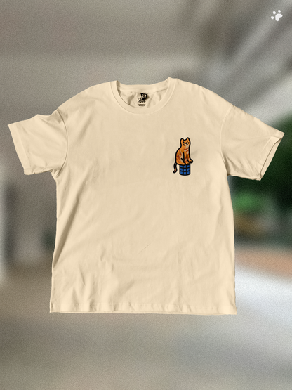 Void Deck Kitties 🐈 T-Shirt: Butter Yellow