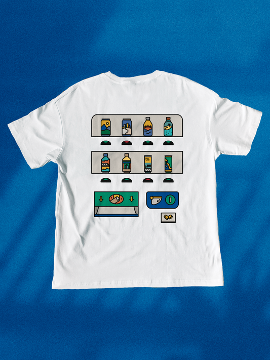 Wanderlust Vending Machine 🌐 T-Shirt