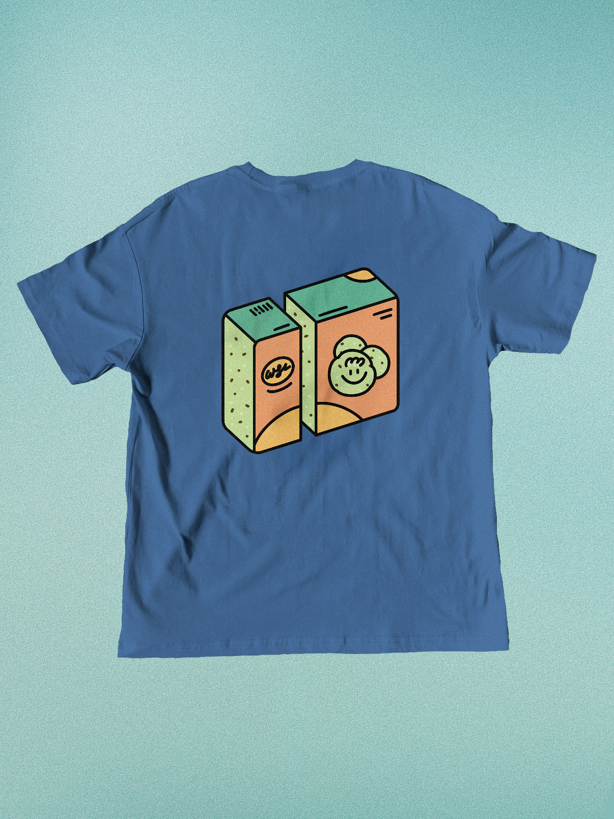 Childhood Ice Cream🍦T-Shirt: Blue