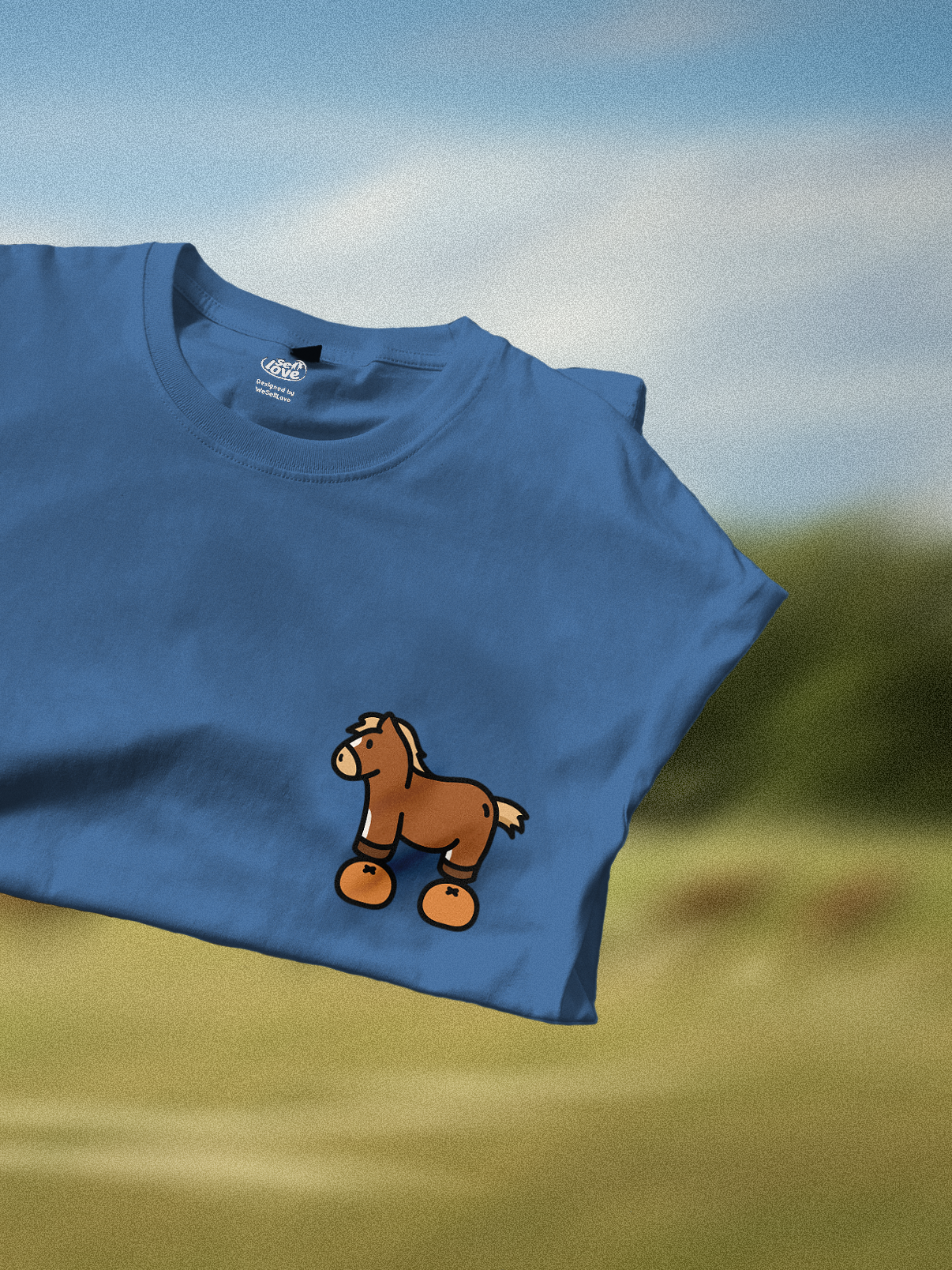 Year of the Horse 🐎 T-Shirt: Blue