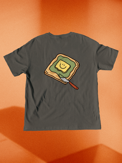 Traditional Kaya Toast 🍞 T-Shirt: Ash Grey