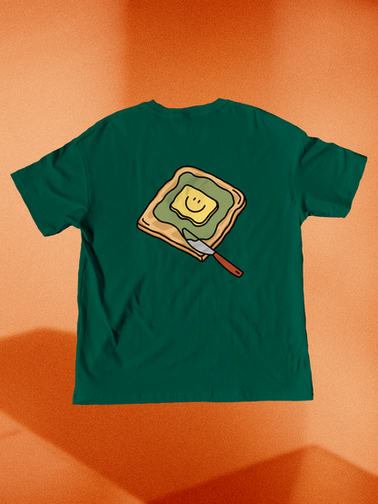 Traditional Kaya Toast 🍞 T-Shirt: Forest Green