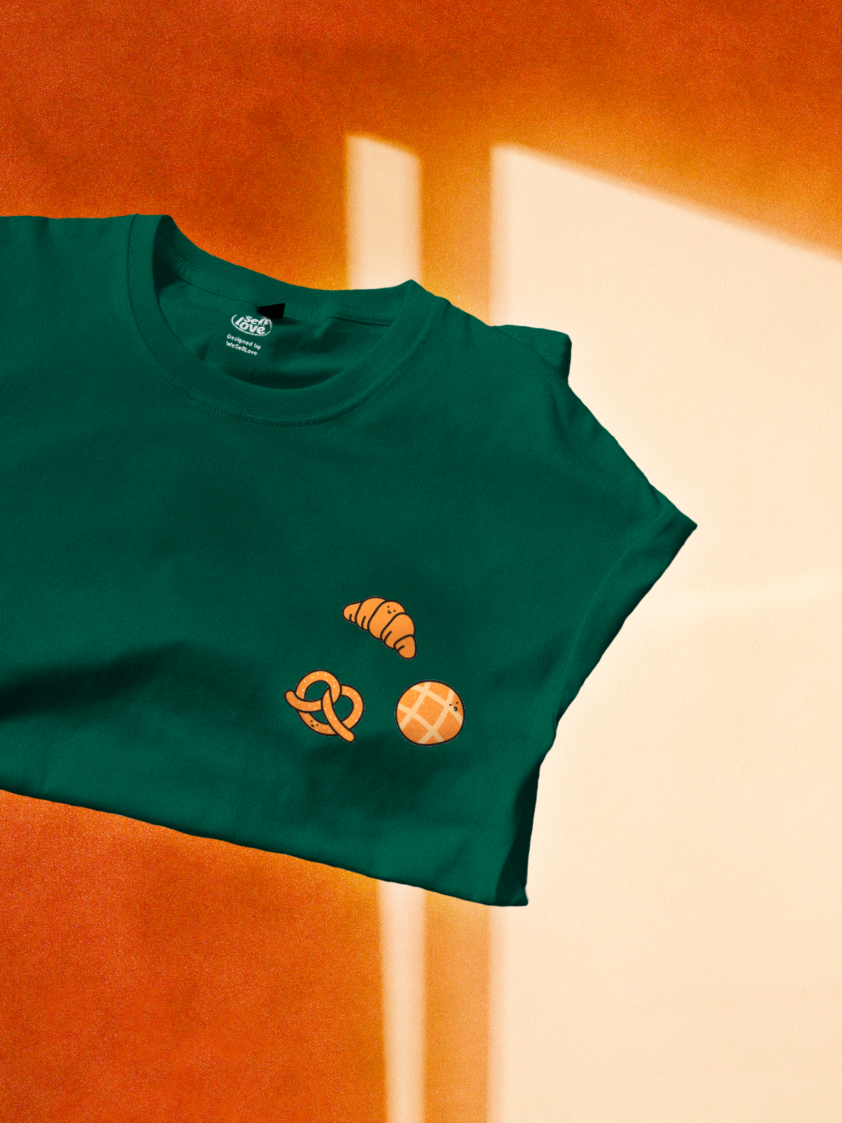 Doughy Bunch 🥨 T-Shirt: Forest Green