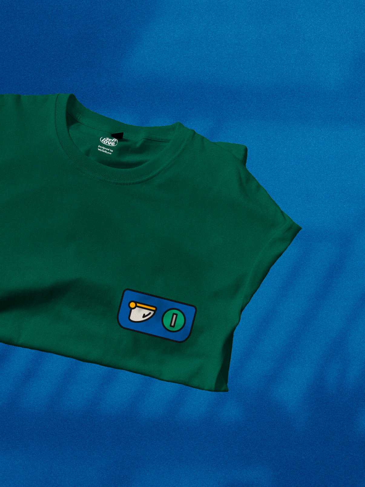 Wanderlust Vending Machine 🌐 T-Shirt: Forest Green