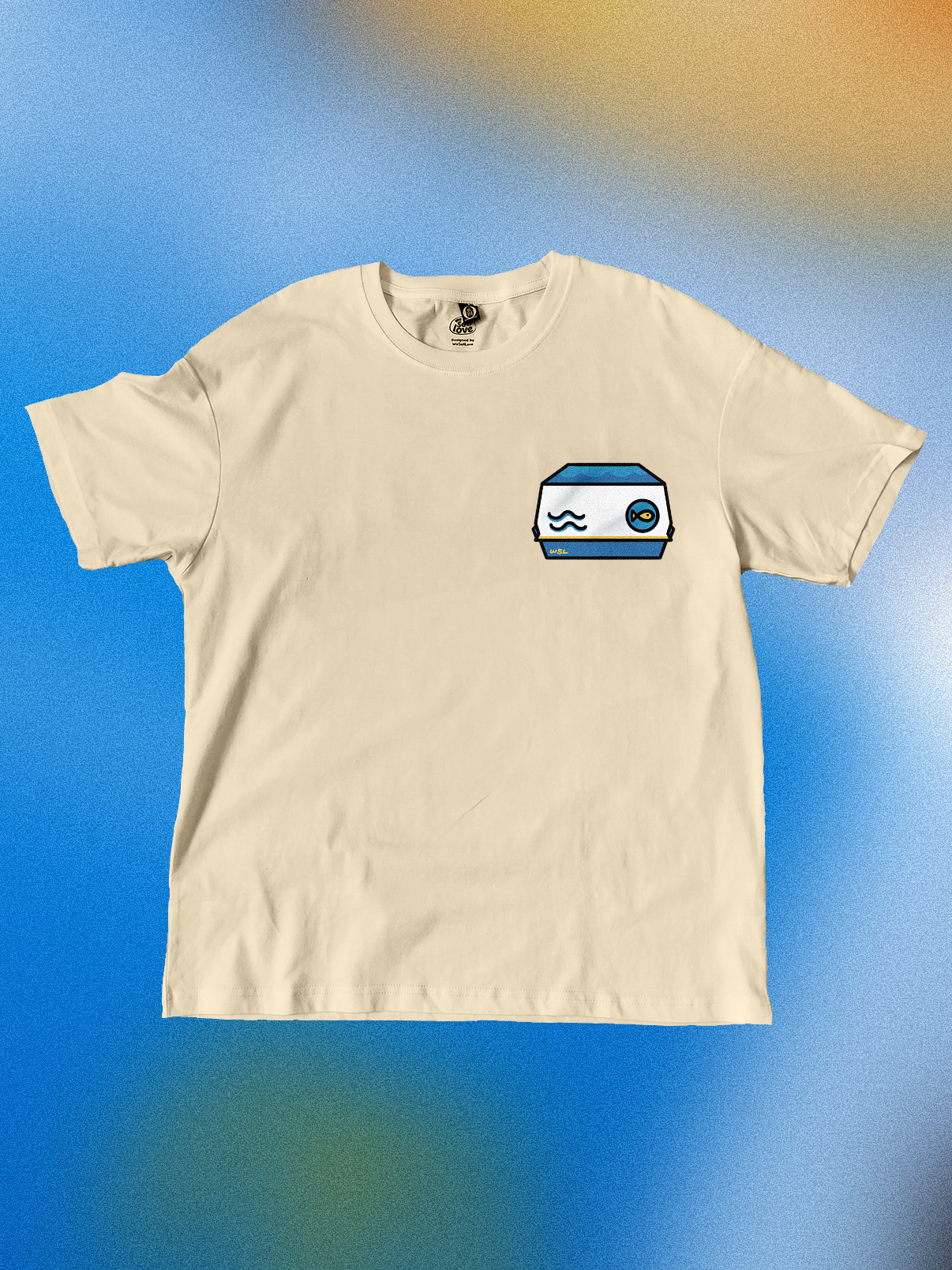 WTF (What the Fish) 🐟 T-Shirt: Butter Yellow