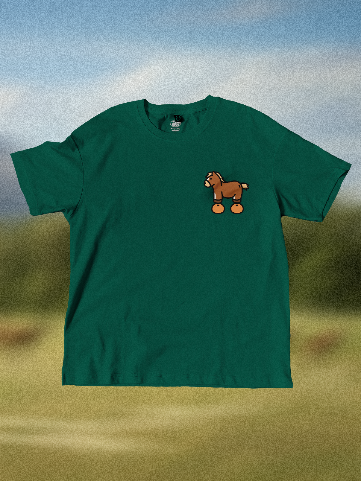Year of the Horse 🐎 T-Shirt: Forest Green