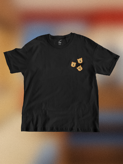 Hello Teddy 🐻 T-Shirt: Black
