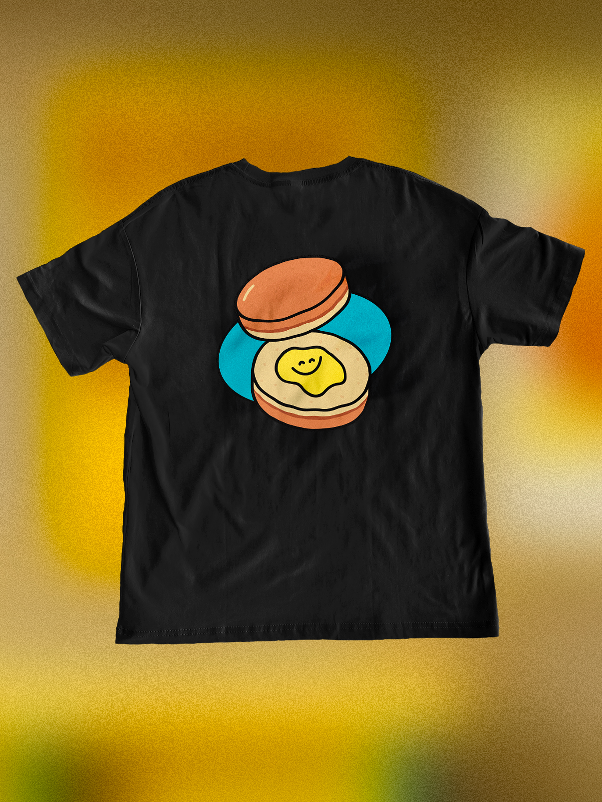 Jolly Pancakes 🥞 T-Shirt: Black