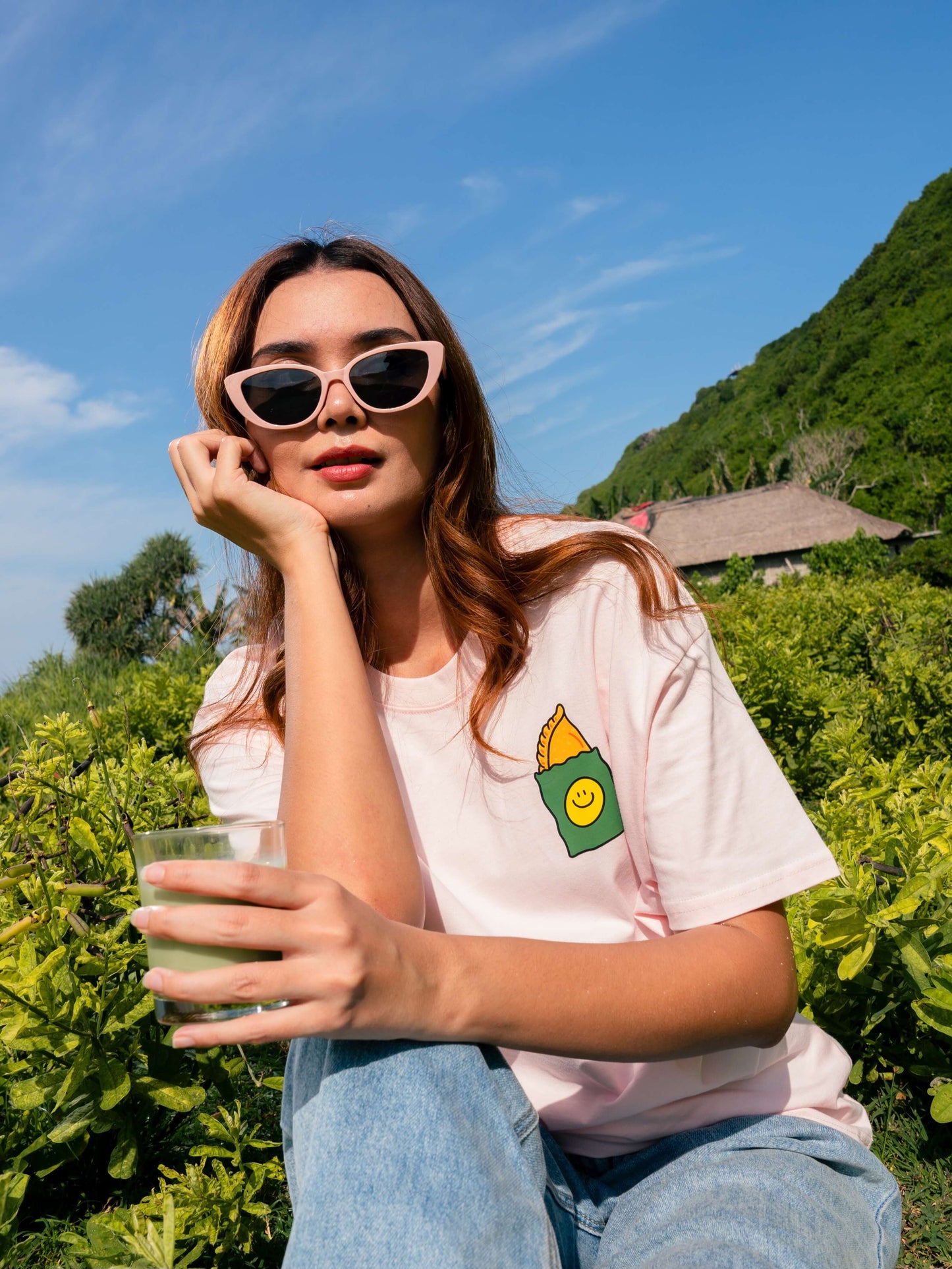 OG Curry Puff 🫓 T-Shirt: Misty Rose