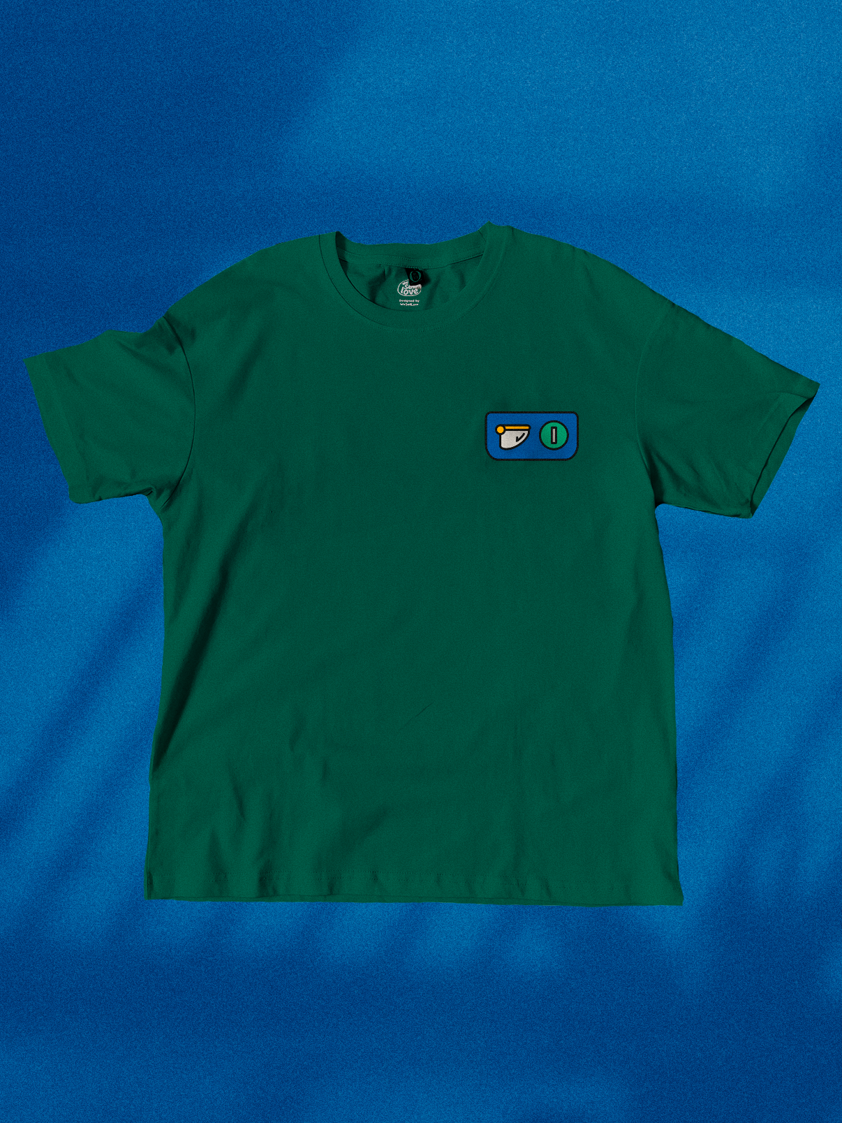 Wanderlust Vending Machine 🌐 T-Shirt: Forest Green