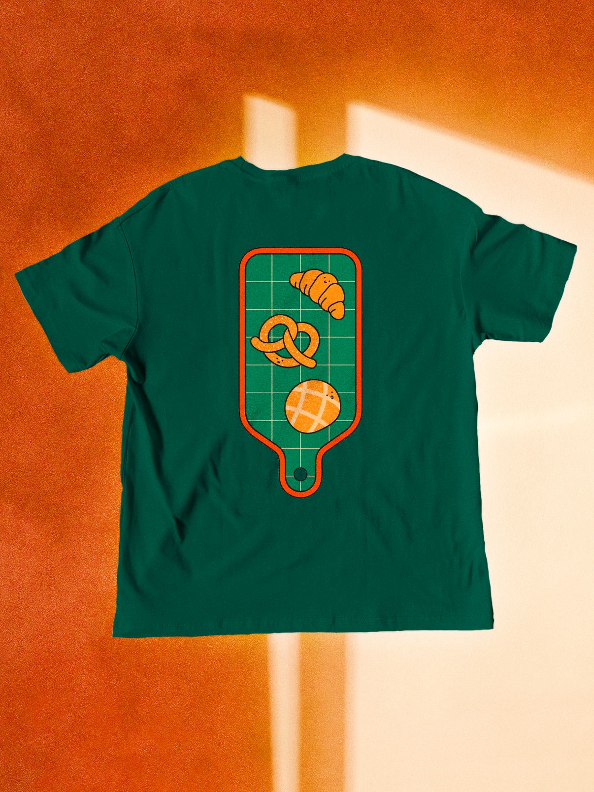 Doughy Bunch 🥨 T-Shirt: Forest Green