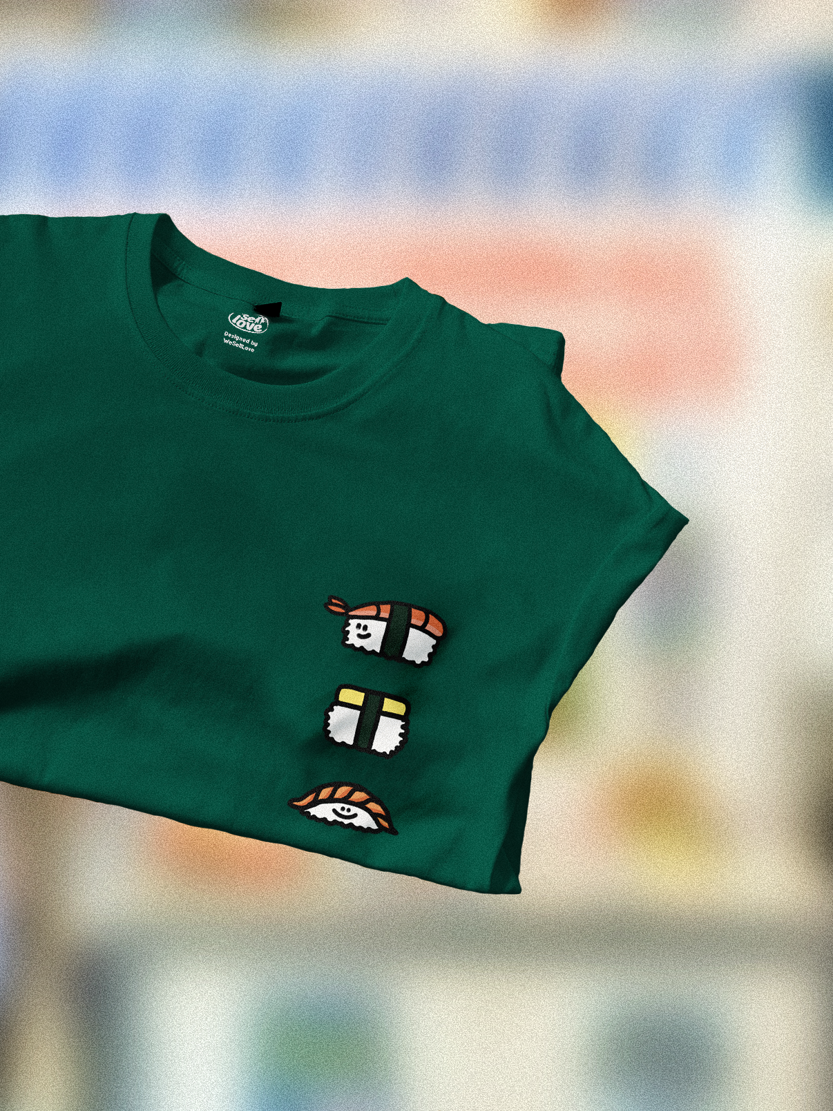 Sushi-masen 🍣 T-Shirt: Forest Green