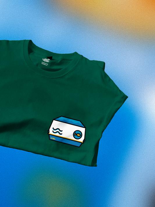 WTF (What the Fish) 🐟 T-Shirt: Forest Green