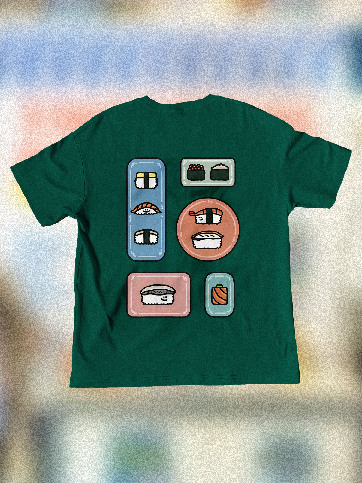 Sushi-masen 🍣 T-Shirt: Forest Green