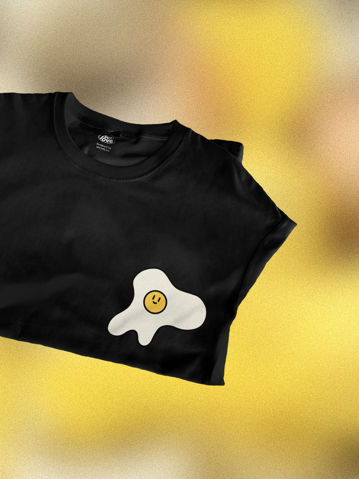 Sunny Side Up 🍳 T-Shirt: Black