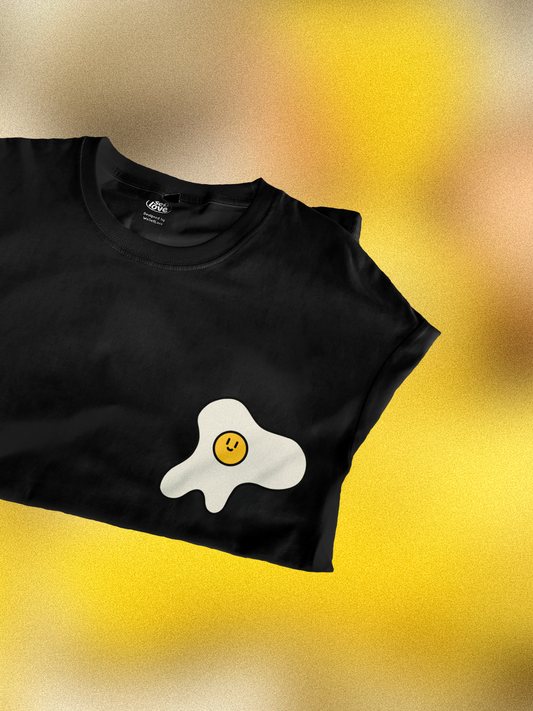 Sunny Side Up 🍳 T-Shirt: Black