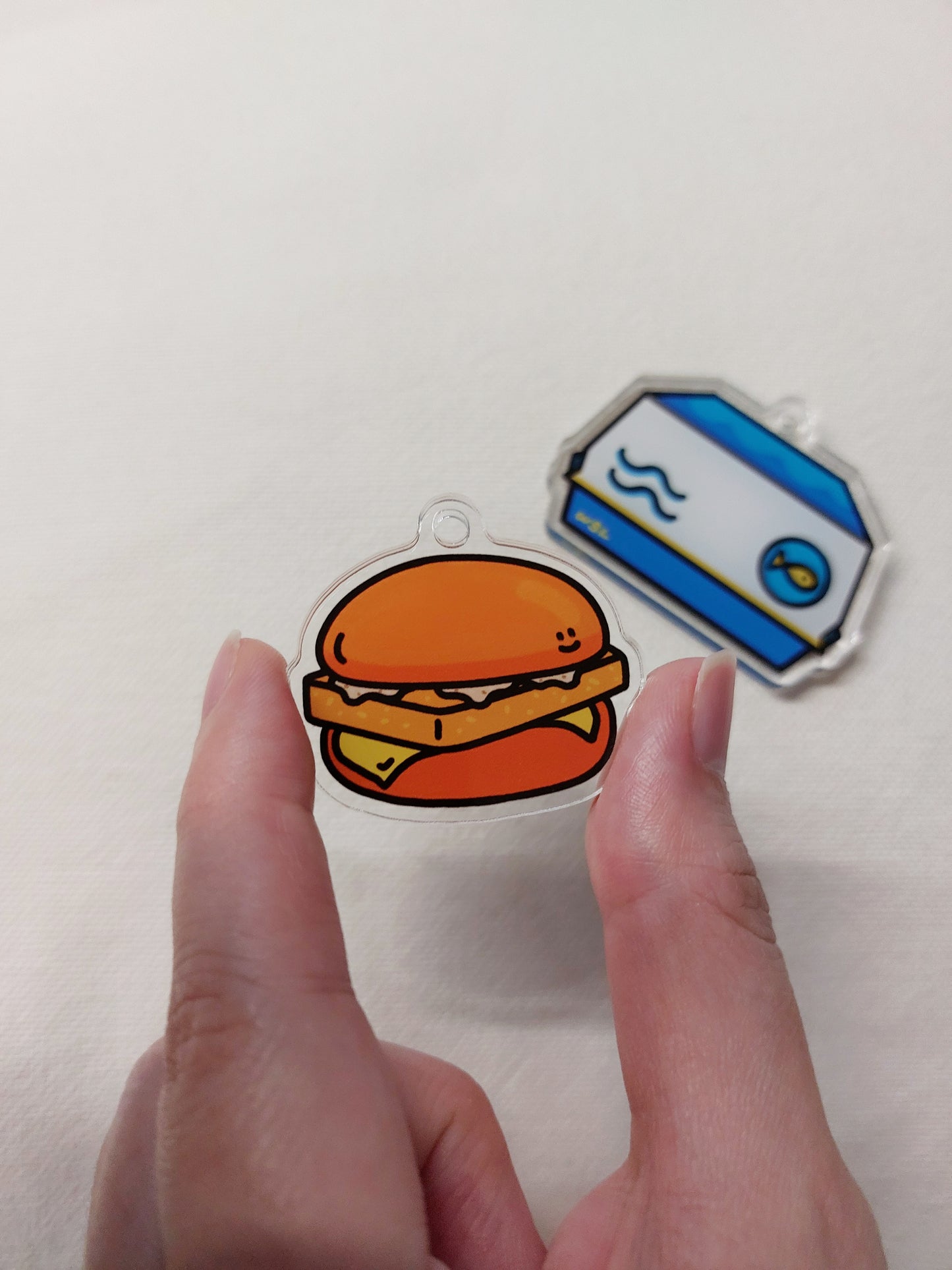 Our Hungry Charms⟢: Fish Burger 🍔