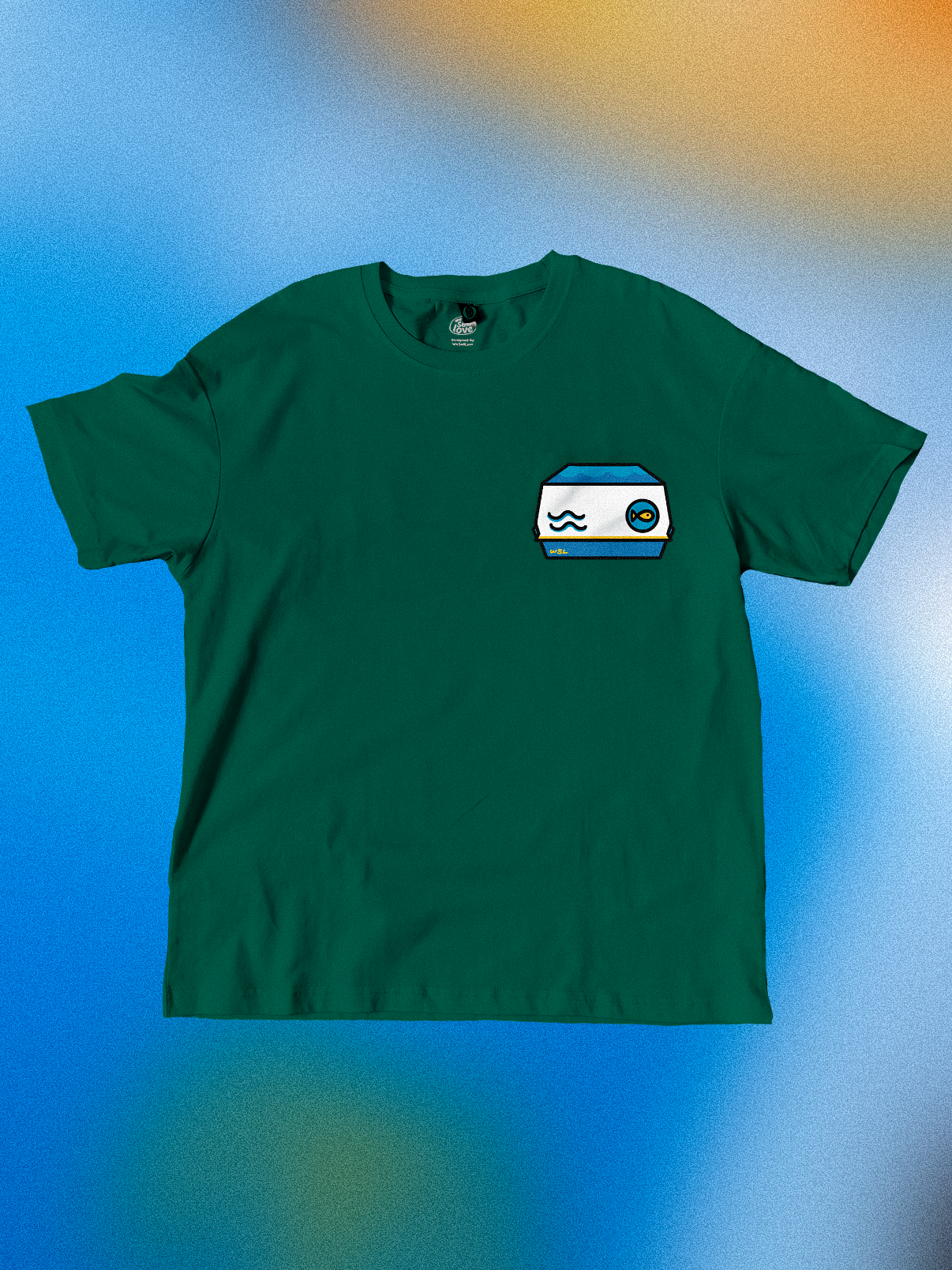 WTF (What the Fish) 🐟 T-Shirt: Forest Green