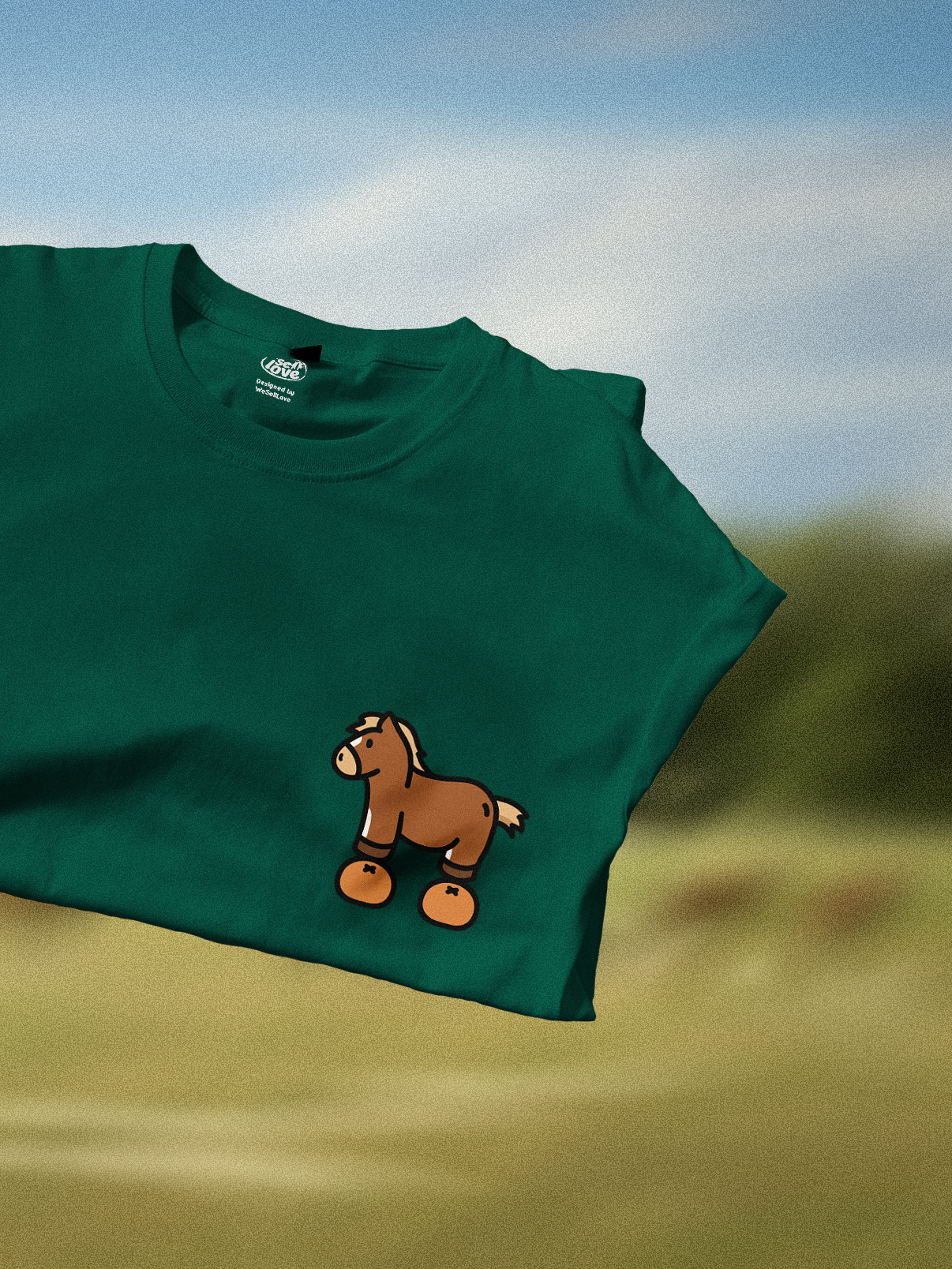 Year of the Horse 🐎 T-Shirt: Forest Green