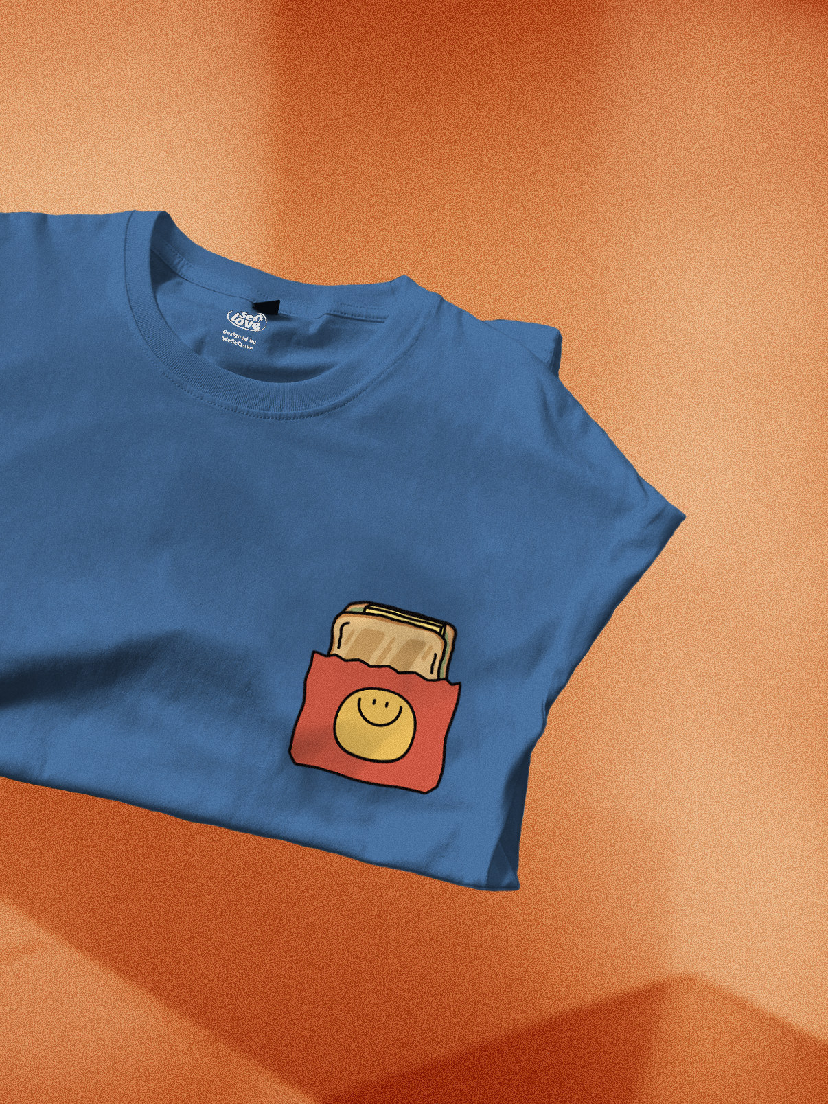 Traditional Kaya Toast 🍞 T-Shirt: Blue