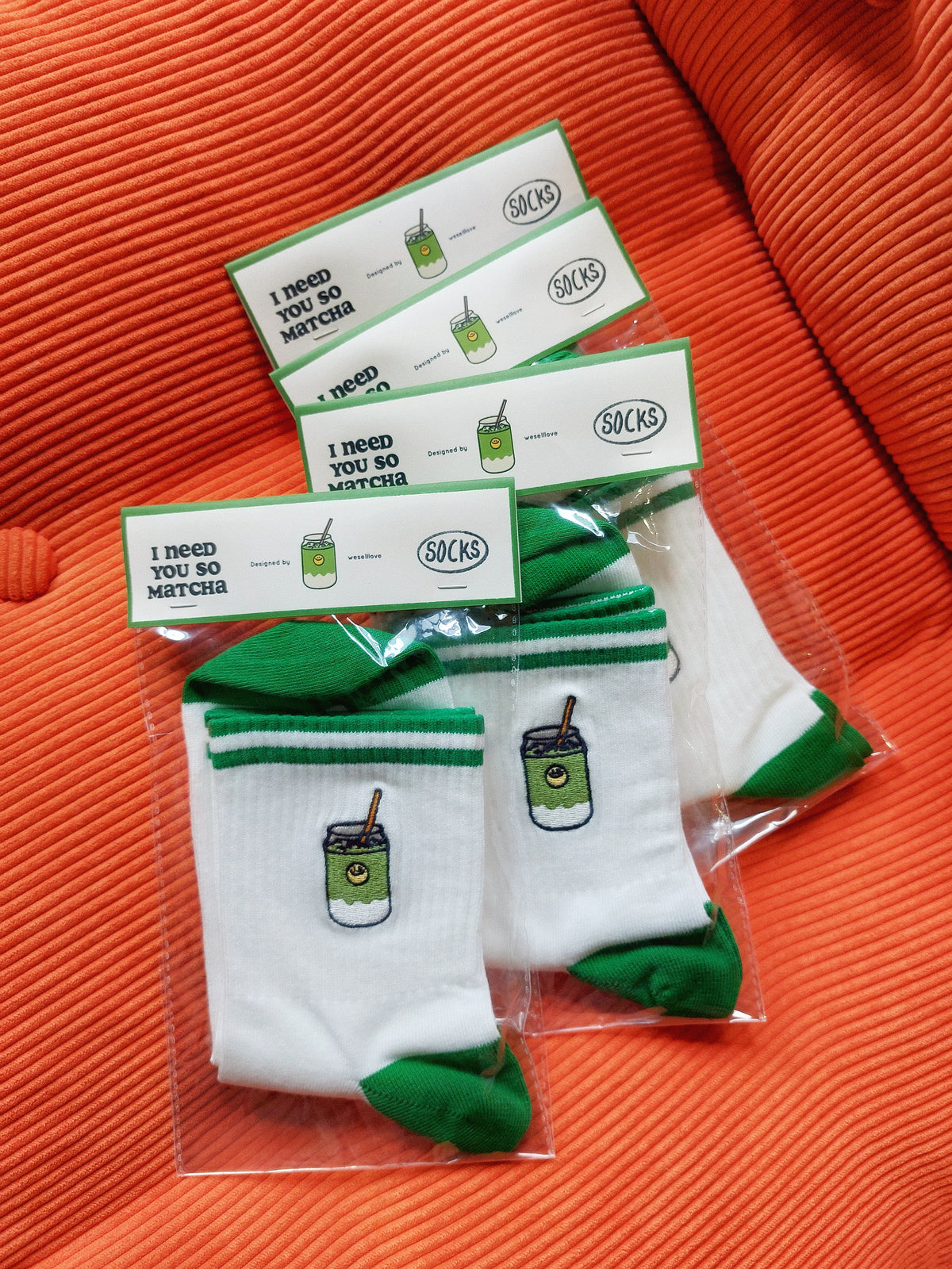 I Need You So Matcha 🍵 Socks